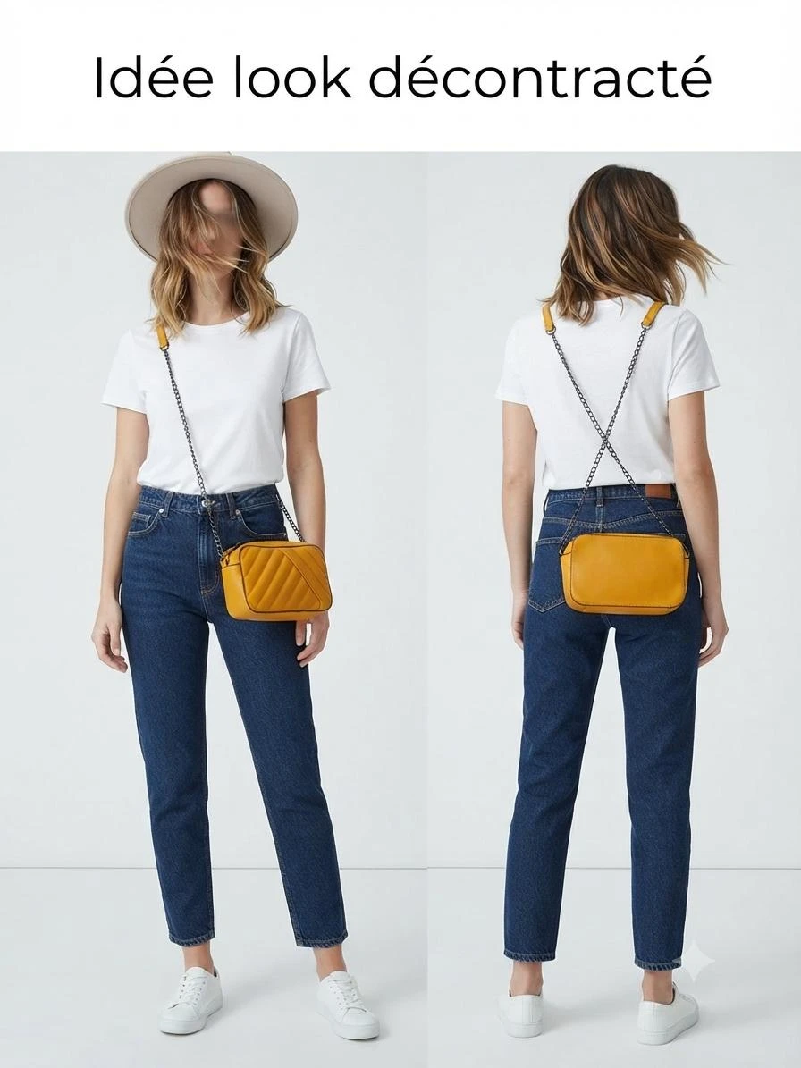 👜 Kleine gewatteerd gele mosterd schoudertas • Primark💛 – photo 7